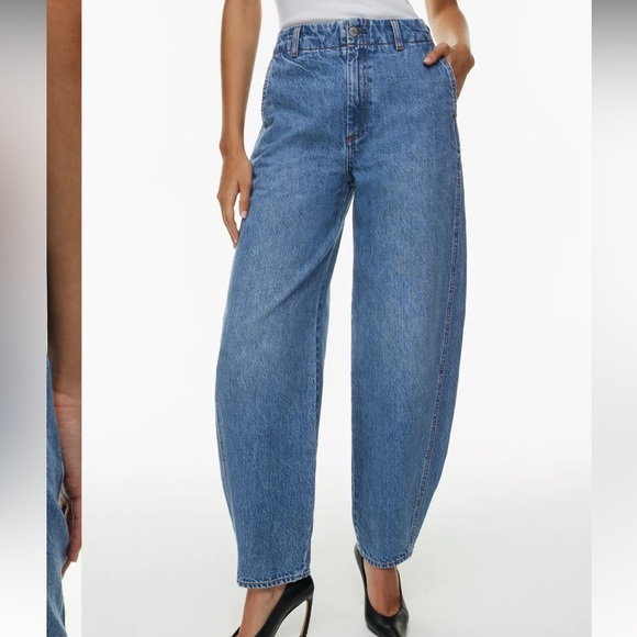 Aritzia 90’s Lana Hi-Rise Baggy Trouser Jean - Picture 7 of 10